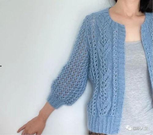 棒针开衫教程成人版视频