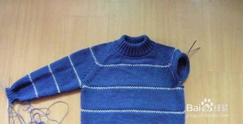 成人领子毛衣编织方法视频