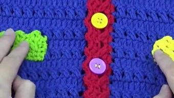 手工织成人开衫教程视频